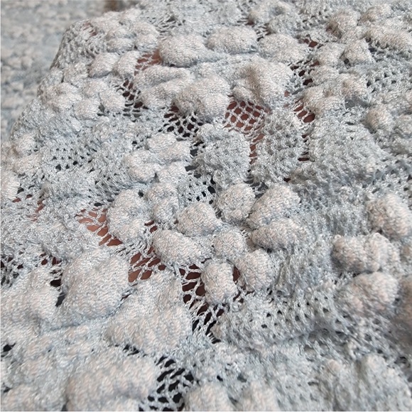 Astr The Label Dusty Blue Lace Midi Dress, new - Picture 5 of 13